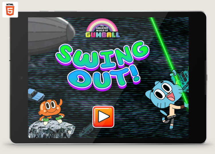 Amazing World of Gumball Swing Out!